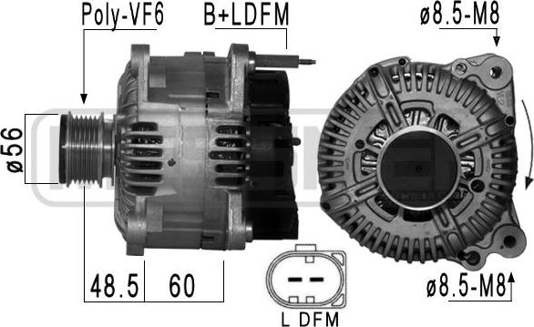 ERA 210898A - Генератор vvparts.bg