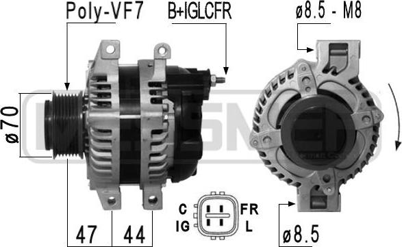 ERA 210844A - Генератор vvparts.bg