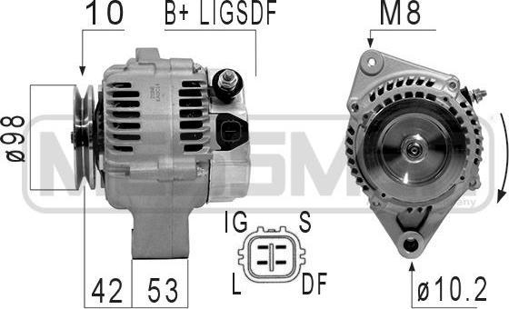 ERA 210846 - Генератор vvparts.bg