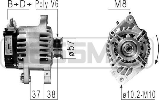 ERA 210841A - Генератор vvparts.bg