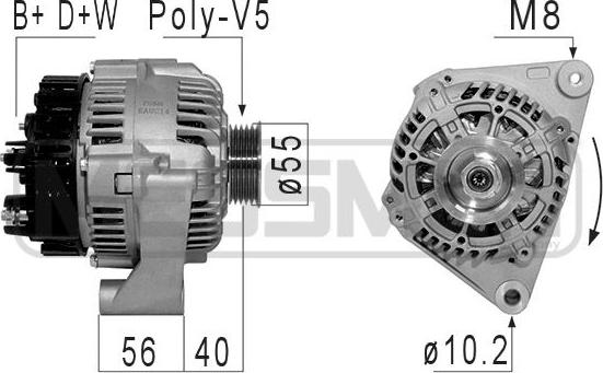 ERA 210848A - Генератор vvparts.bg