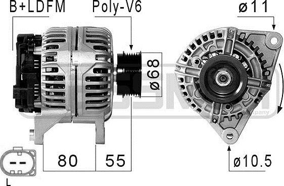 ERA 210847A - Генератор vvparts.bg