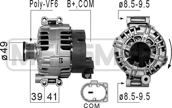 ERA 210855A - Генератор vvparts.bg