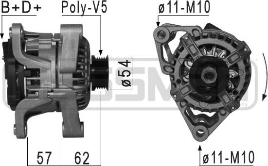 ERA 210866A - Генератор vvparts.bg