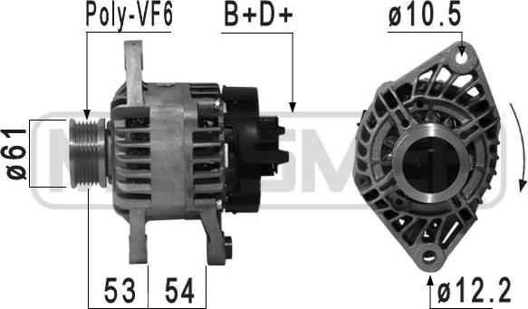 ERA 210863A - Генератор vvparts.bg