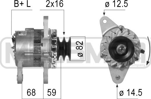 ERA 210807 - Генератор vvparts.bg