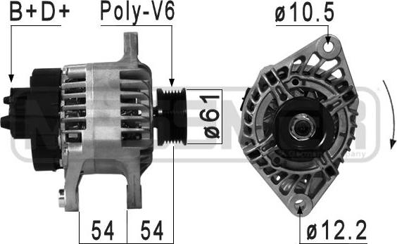 ERA 210884A - Генератор vvparts.bg