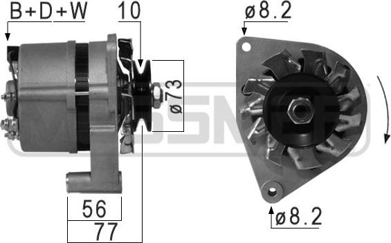 ERA 210885A - Генератор vvparts.bg