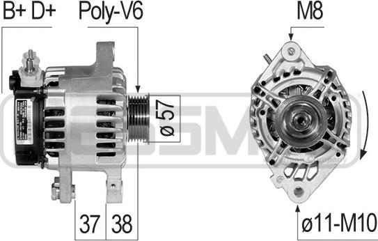 ERA 210830A - Генератор vvparts.bg