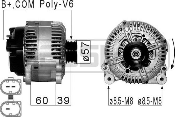 ERA 210831 - Генератор vvparts.bg