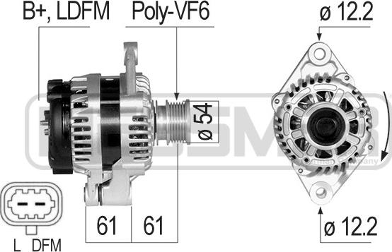 ERA 210826A - Генератор vvparts.bg