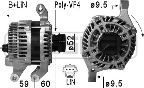 ERA 210879 - Генератор vvparts.bg