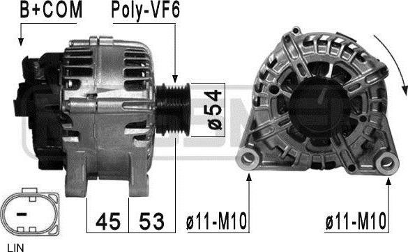 ERA 210876A - Генератор vvparts.bg