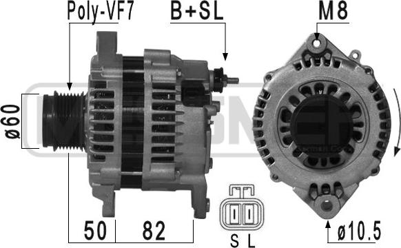 ERA 210871A - Генератор vvparts.bg