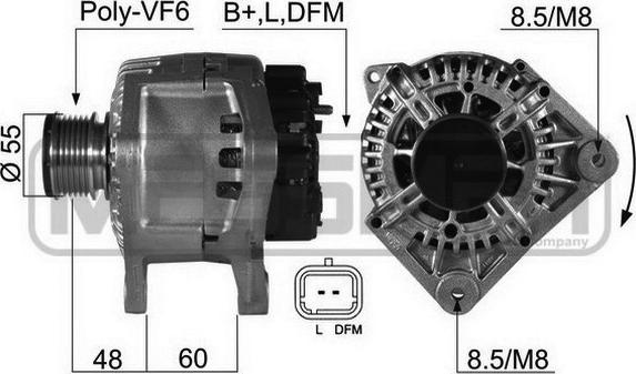 ERA 210394A - Генератор vvparts.bg