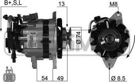 ERA 210398A - Генератор vvparts.bg