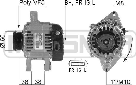 ERA 210392A - Генератор vvparts.bg