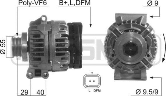 ERA 210397R - Генератор vvparts.bg