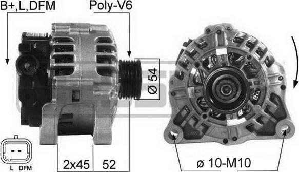 ERA 210347A - Генератор vvparts.bg