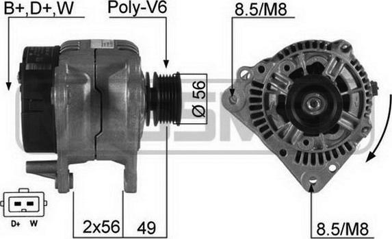 ERA 210350A - Генератор vvparts.bg