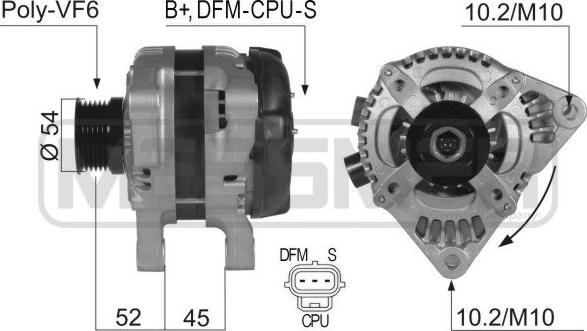 ERA 210358A - Генератор vvparts.bg