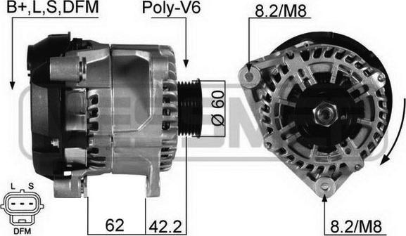 ERA 210365A - Генератор vvparts.bg