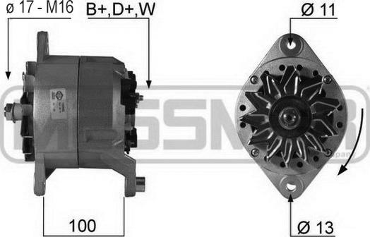 ERA 210305A - Генератор vvparts.bg