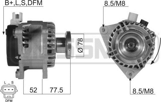 ERA 210330 - Генератор vvparts.bg