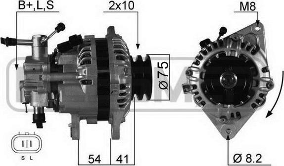 ERA 210331 - Генератор vvparts.bg