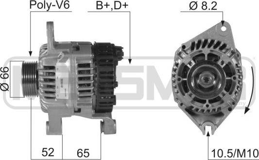 ERA 210338 - Генератор vvparts.bg