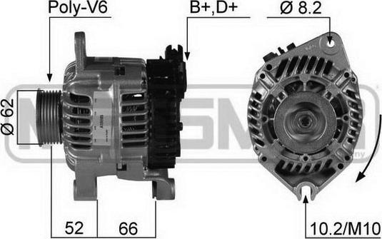 ERA 210337R - Генератор vvparts.bg