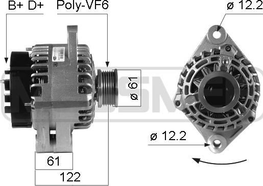 ERA 210324 - Генератор vvparts.bg