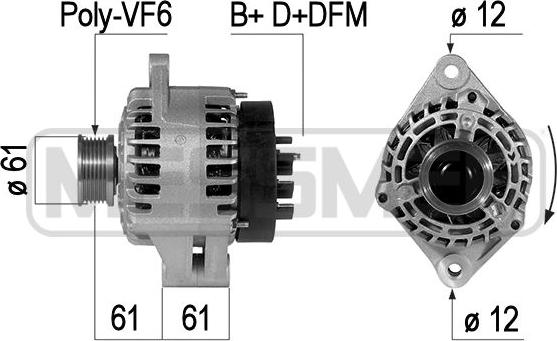 ERA 210325 - Генератор vvparts.bg