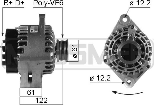 ERA 210326 - Генератор vvparts.bg