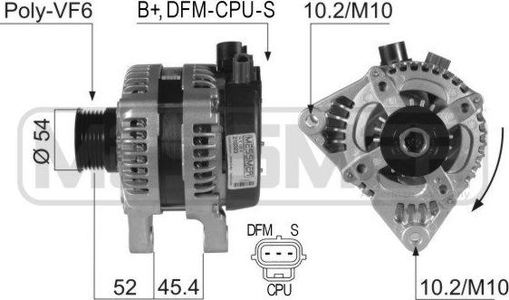 ERA 210323A - Генератор vvparts.bg