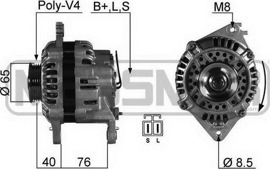 ERA 210379 - Генератор vvparts.bg