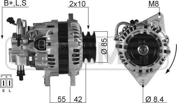 ERA 210371A - Генератор vvparts.bg