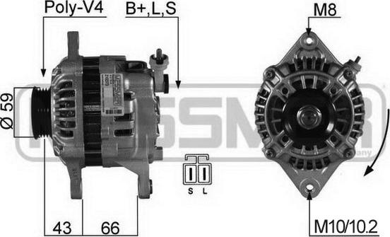 ERA 210373 - Генератор vvparts.bg