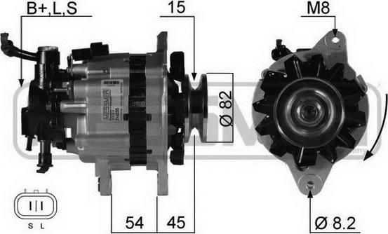 ERA 210255R - Генератор vvparts.bg