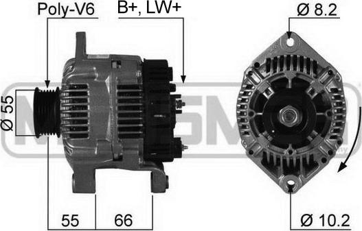 ERA 210261A - Генератор vvparts.bg