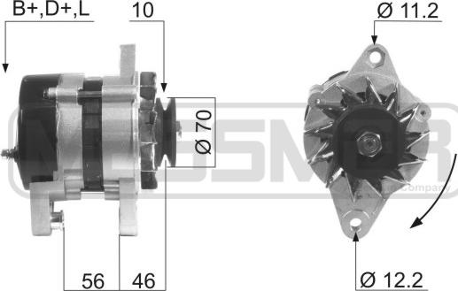 ERA 210209R - Генератор vvparts.bg