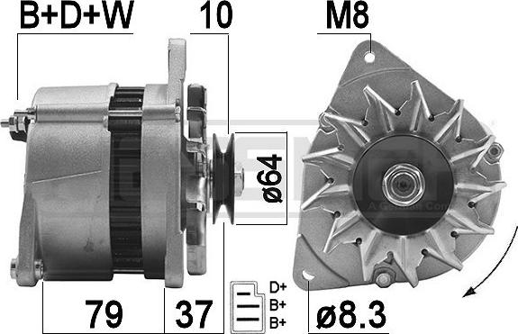 ERA 210204A - Генератор vvparts.bg