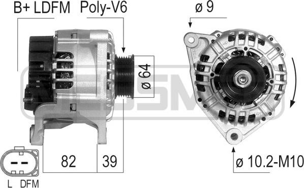 ERA 210200A - Генератор vvparts.bg