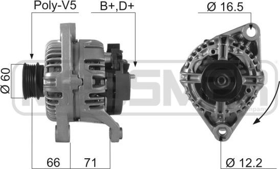 ERA 210201R - Генератор vvparts.bg