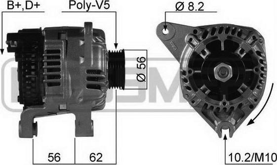 ERA 210218R - Генератор vvparts.bg