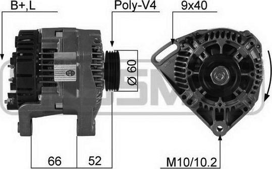 ERA 210284R - Генератор vvparts.bg