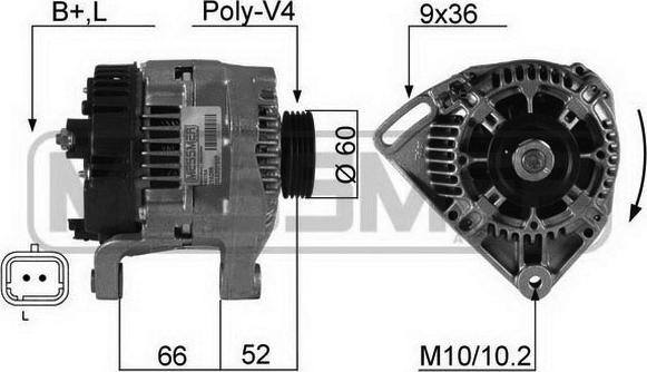 ERA 210285A - Генератор vvparts.bg