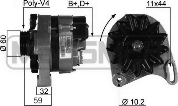 ERA 210230A - Генератор vvparts.bg