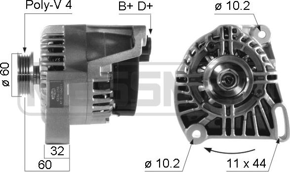 ERA 210237A - Генератор vvparts.bg