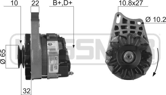 ERA 210225R - Генератор vvparts.bg